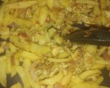 A picture of step 4 of Sultan chips.