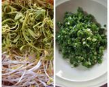 Hình bước làm 1 của món Bún đuôi heo nấm rơm