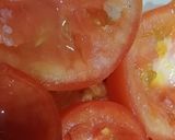 Hình bước làm 2 của món Cà chua nhồi cá thác lác