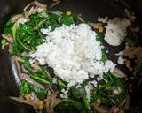 A picture of step 3 of Mint Chutney or Pudina Chutney.