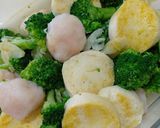 Foto langkah ke 7 dari resep Ca Brokoli Tahu Udang.