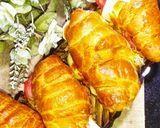 A picture of step 7 of Croissant Sandwiches 🥐 🥐.