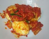 Foto langkah ke 3 dari resep Balado telur kentang.