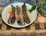 Foto langkah ke 4 dari resep Pecak Terong Kuah Santan.
