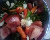 A picture of step 3 of Garlic chutney.