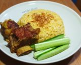 Foto langkah ke 8 dari resep Nasi Kebuli Gurih Ngeprul (Versi Daging Sapi Empuk).