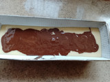Budín marmolado bañado en Chocolate