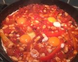 A picture of step 4 of Shakshuka.