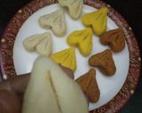 हार्ट शेप मोदक (Heart Shap Modak recipe in Hindi) रेसिपी चरण 6 फोटो