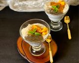 A picture of step 5 of Healthy Chia, Gond Katira & Mango Parfait.