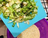 Foto del paso 5 de la receta: Tortilla de Lechuga 🥬 apto vegano!