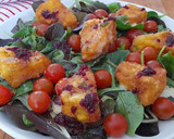 Foto del paso 6 de la receta: Ensalada de camembert rebozado