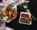 Brinjal fritters recipe step 6 photo