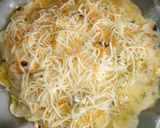 Foto del paso 4 de la receta Flan de patatas asadas con quesos variados y huevo