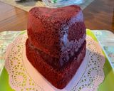 A picture of step 3 of Love Cake - Valentine's Day.