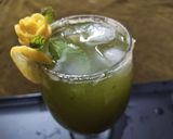 A picture of step 2 of Mint Lemonade.