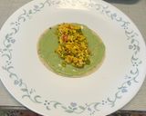 A picture of step 5 of Fresh Methi Paneer Bhurji Tortilla Wrap (Protein Pack).
