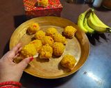 A picture of step 3 of Large Boondi Ladoo.