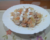 Foto del paso 6 de la receta: Ensalada de patata y zanahoria con salsa de nueces