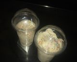 A picture of step 2 of Milo ice cream.