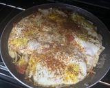 صورة لخطوة 2 من وصفة بيض مع موزاريلا