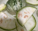 Hình bước làm 1 của món Cà Bát Trộn Mắm Nêm