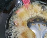 A picture of step 8 of Beetroot shakarpara.