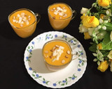 A picture of step 3 of Mango Shake in 3 minutes.