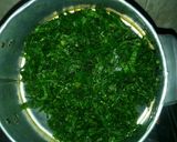 A picture of step 1 of Traditional mukimo&Tomatoe Salad #4weeksChallenge.