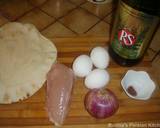 Azerbaijani chicken- onion omelette recipe step 7 photo