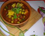 Aloo Matar Sabji recipe step 6 photo