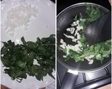 Foto del paso 1 de la receta: Omelette de espinacas y cebolla