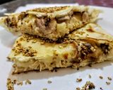 Foto del paso 7 de la receta: PAN De PITA, 🌮relleno de Pollo al ajillo con Champignones...!🍄