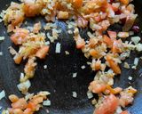 A picture of step 2 of Bihari style Masala Khichdi.