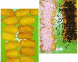 Foto langkah ke 4 dari resep Pisang Krispy Aneka Toping.