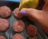 Foto del paso 6 de la receta: Albóndigas de carne con papas doradas