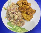 Plantain da scramble egg 🍳matakin girki2 hoto