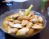 Foto langkah ke 6 dari resep Kerang Batik Saus Padang simple.