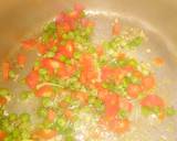 Vegetables fried rice recipe step 4 photo