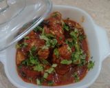 A picture of step 10 of Chicken Masala Karahi.