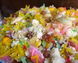 A picture of step 8 of Mutanjan "3 Coloured Zarda".