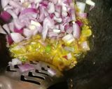 A picture of step 2 of Aloo ka Chokha.
