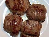 Carrillada de cerdo con salsa de manzana y ciruelas (Multicook pro de Tefal)