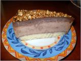 Tarta semifría de mousse de Nutella