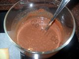 Tarta semifría de mousse de Nutella