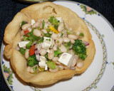 Foto del paso 3 de la receta: Ensalada de porotos blancos con brócoli y queso de cabra en sombrero. Jon style