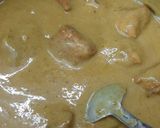 A picture of step 8 of Egg pakora kadhi.