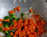 A picture of step 6 of Street Style Veg Pulao.