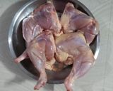 A picture of step 1 of Chicken Tandoori.