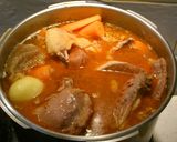 A picture of step 7 of Authentic Cocido (Spanish Chickpea Stew).